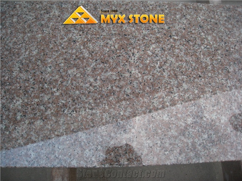 Bain Brook Brown China Pink Granite Countertops