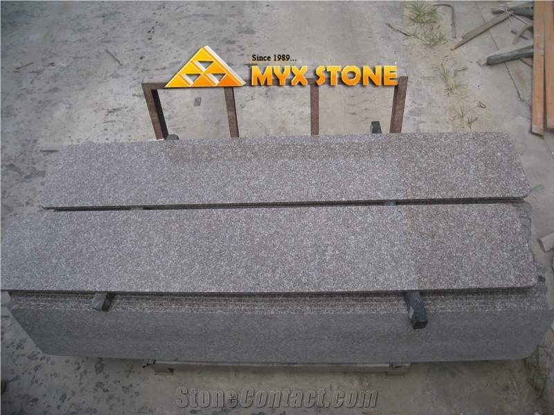 Bain Brook Brown China Pink Granite Countertops