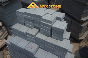 G612 China Olive Green Granite Cobble Stone
