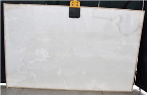 Snow White Onyx Slabs