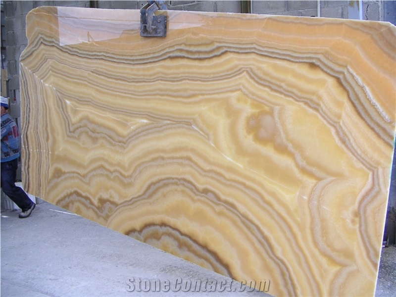 Onice Miele Extra Yellow Iran Onyx Slabs