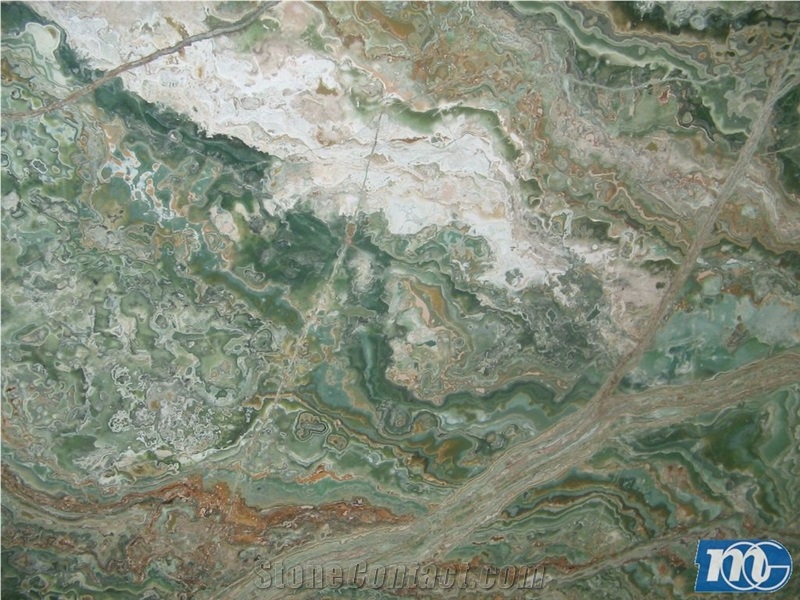 Onice Smeraldo Green Onyx Slabs, Smeralda Green Onyx Slabs