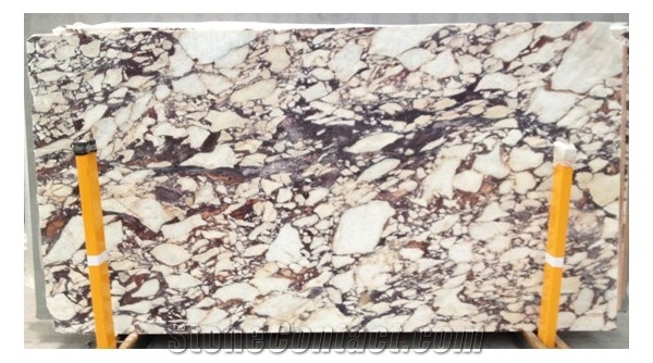Calacatta Viola Marble Slabs, Italy Lilac Marble