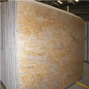 Colonial Gold Granite Slab, India Yellow Granite tiles & slabs, floor tiles, wall tiles 