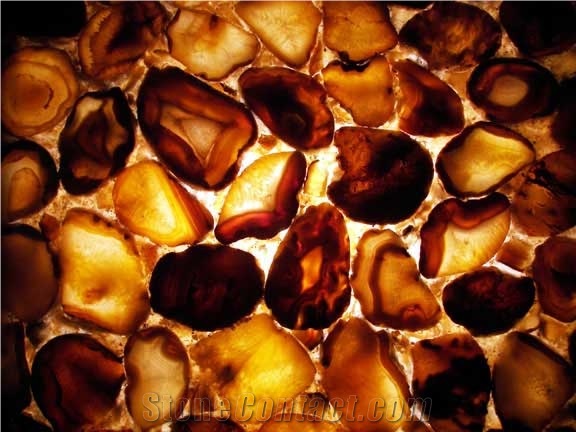Fire Gem Stone Slab