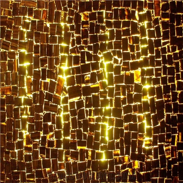 Golden Tiger Eye Stone Slab
