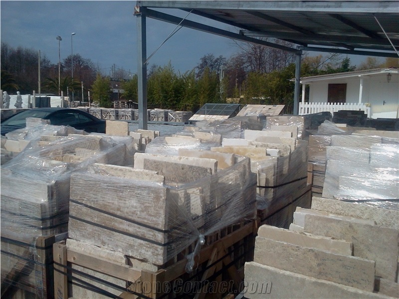 Antique Dalle De Bourgogne Stone Floor Tiles, Pierre De Bourgogne Limestone Tiles