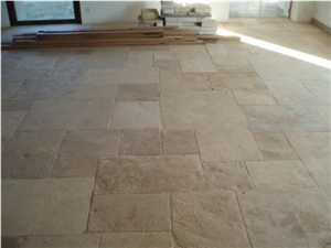 Antique Stone Flooring Tiles, Corton Fleury Limestone Tiles