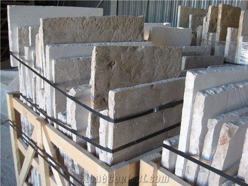 Antique Stone Flooring Tiles, Corton Fleury Limestone Tiles
