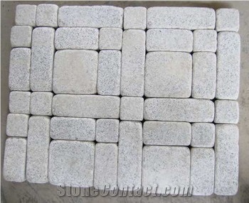 G602, G603 Grey Granite Cube Stone