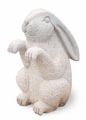 G682 Garden Decoration Animal Carving Stone,China Yellow Granite Sculpture, Statue