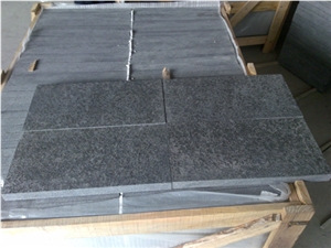 G684 Pearl Black Basalt Paver Tiles