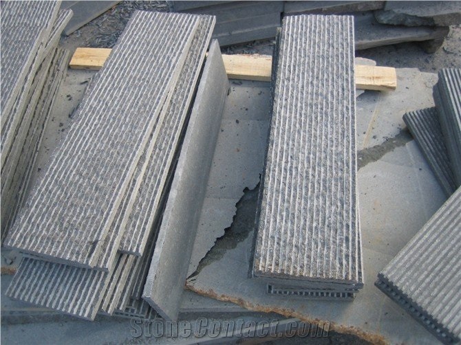G684 Pearl Black Basalt Paver Tiles