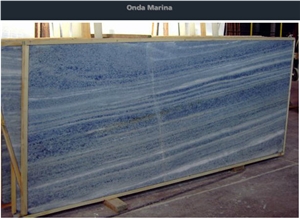 Onda Marina, Azul Do Mar Quartzite Slabs
