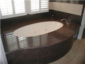 Paradiso Classico Granite Bathtub Deck and Surroun Paradiso Classico Granite Bathtub Deck and Surroun