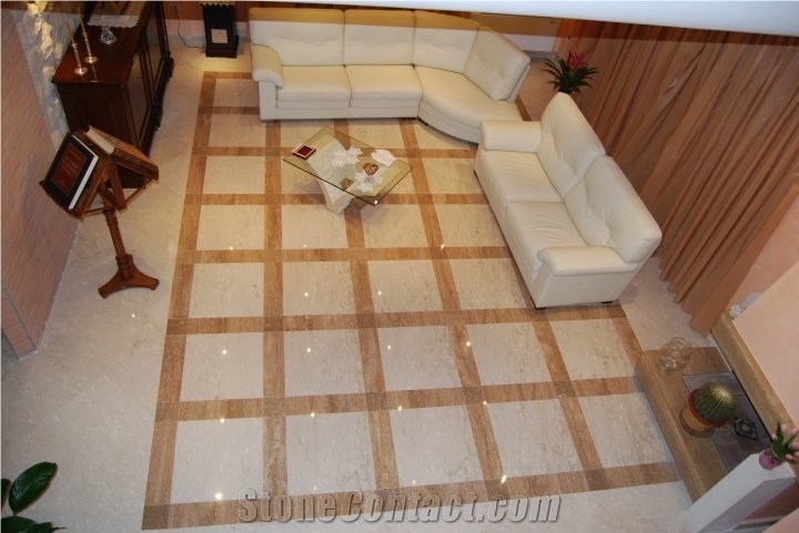 Serpeggiante Classico Marble Floor Tiles, Serpeggiante Classico Trani Marble Tiles