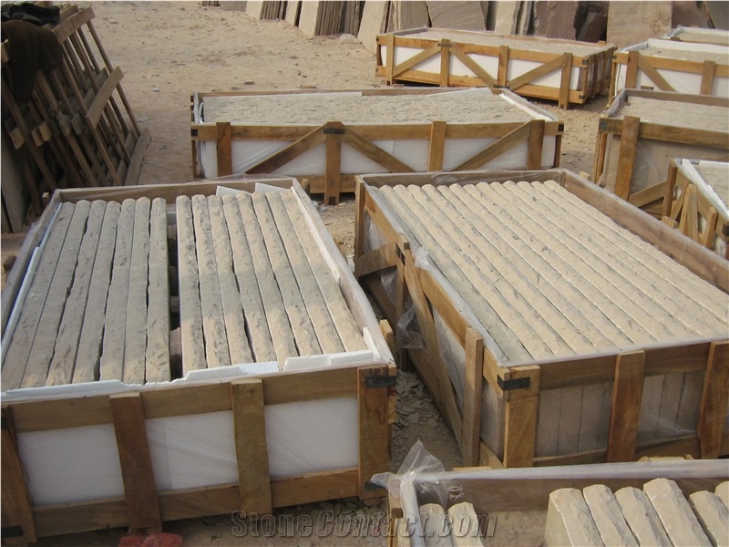 Dholpur Beige Sandstone Pool Copings