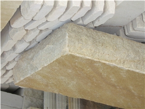 Dholpur Beige Sandstone Pool Copings