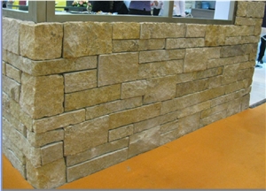 Yellow Quartzite Masonry