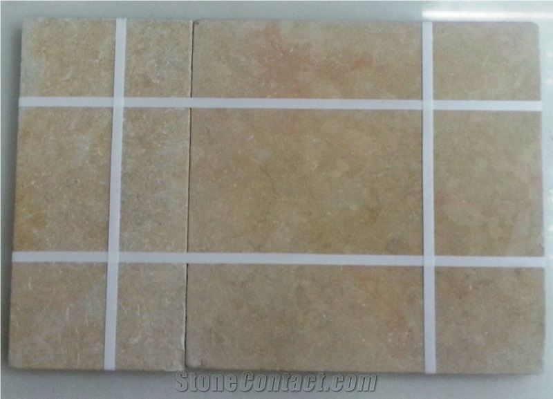Jerusalem Gold Pattern Limestone Tiles & Slabs, Beige Limestone Tiles & Slabs
