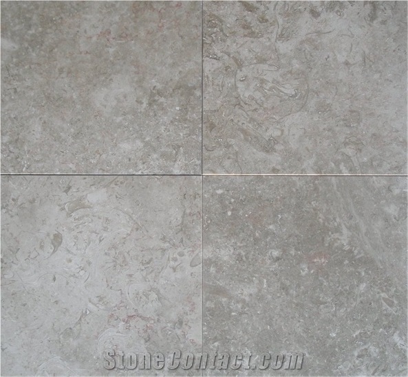 Jerusalem Grey Limestone Tiles, Slabs