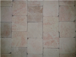 Jerusalem Red Limestone Tiles & Slabs for Flooring, Covering, Beige Israel Limesotne
