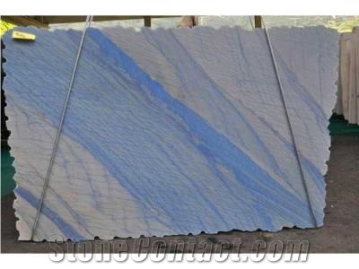 Azul Macaubas Quartzite Slabs, Brazil Blue Quartzite