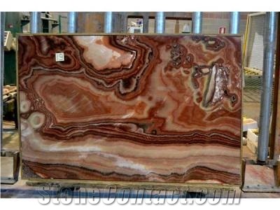 Tanzania Red Onyx Slabs