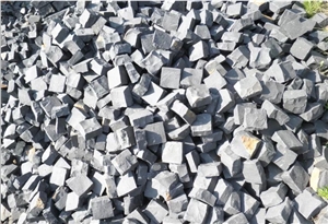 Black Basalt Cubes/ Black Cobble Stone