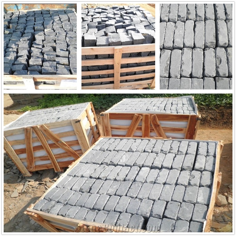 Black Basalt Cubes/ Black Cobble Stone