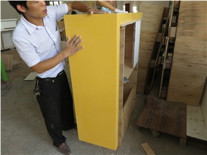 Acrylic Solid Surface Cut-to-size Coffee Tabletop
