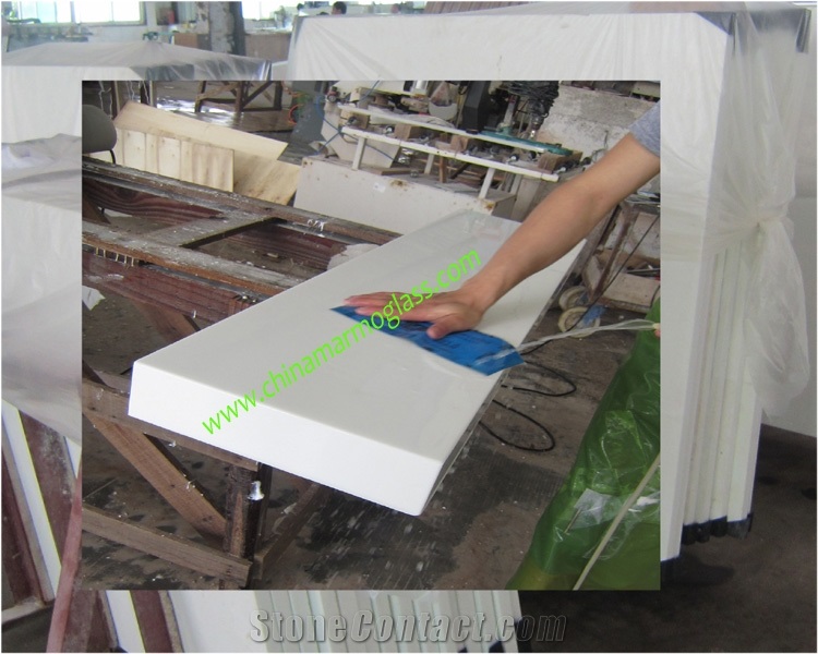 Crystallized Glass Kitchen Top Marmoglass Countert