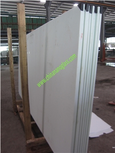 White Nanoglass/Marmoglass Stone Panel