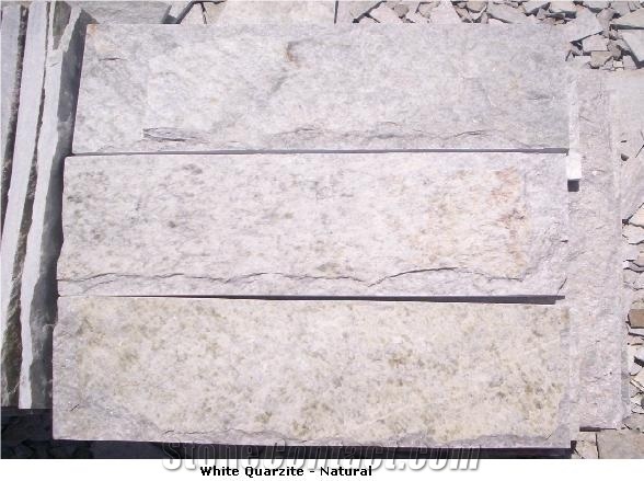 White Quartzite Wall Stone Panels