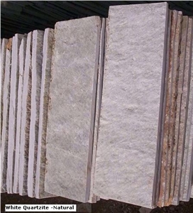 White Quartzite Wall Stone Panels