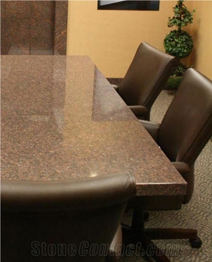 Misty Brown Granite Table