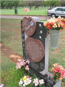 Africa Red Granite and Marikana Granite Tombstone, Marikana Black Granite Tombstone Africa Red Granite and Marikana Granite Tombstone, Marikana Black Granite Tombstone