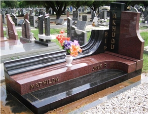 Africa Red Granite Monument
