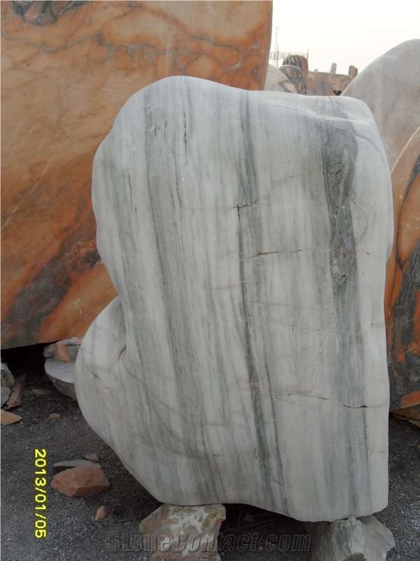 Natural Garden Stone, Grey Onyx Garden Stone