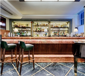 Breche Rouge Marble Bar Top, Red Marble Countertop