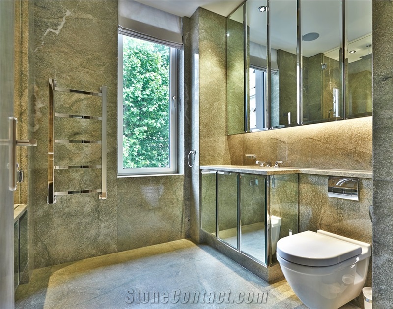 Coast Green Granite Bathroom Design