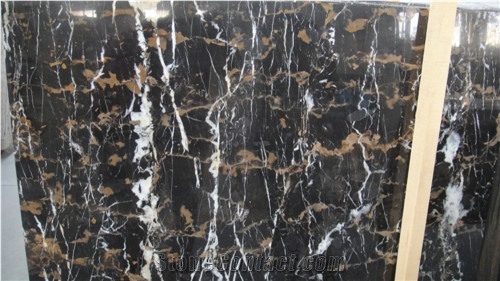 Black and Gold Marble Slab,portoro Nero Giallo Marble Slabs