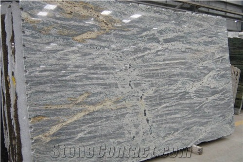 Blue Jaguar Granite Slab