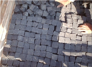 High Quality Black Basalt Cobble Stone