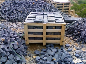 Cobble Stone Paving,Black Granite Cobble Cobble Stone Paving,Black Granite Cobble