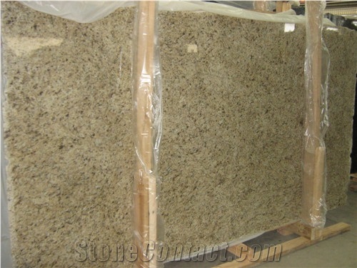 Giallo Ornamental Granite Slab