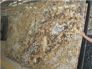 Golden Chocolate Granite Slab Golden Chocolate Granite Slab