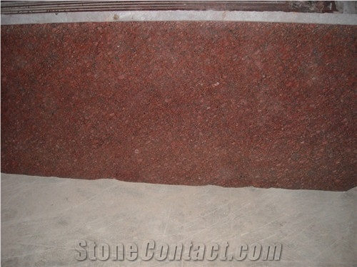 Imperial Red Granite Slab