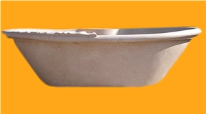 Limestone Bathtub Solid Stone Bathtub
