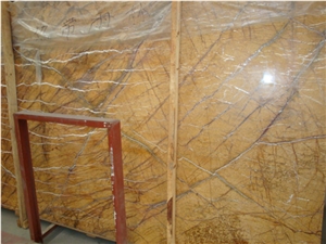 Rain Forest Gold Marble Slab